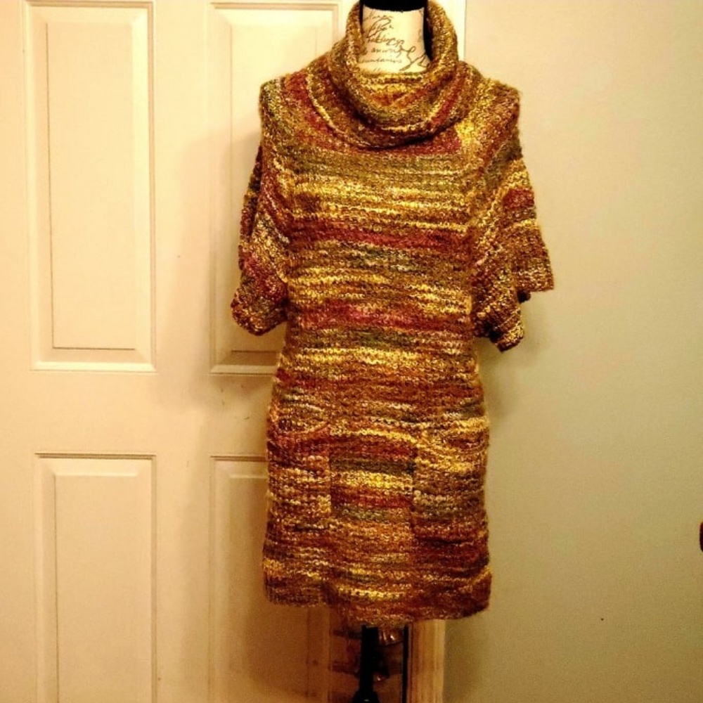 Vintage Cartise Knit Sweater/Dress S/P